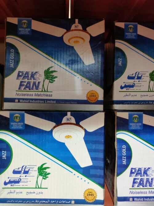 PAK FAN JAZZ GOLD CEILING FAN - Image 2