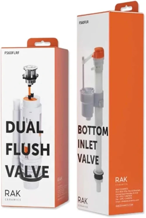 DUAL FLUSH VALVE BOTTOM INLET VALVE